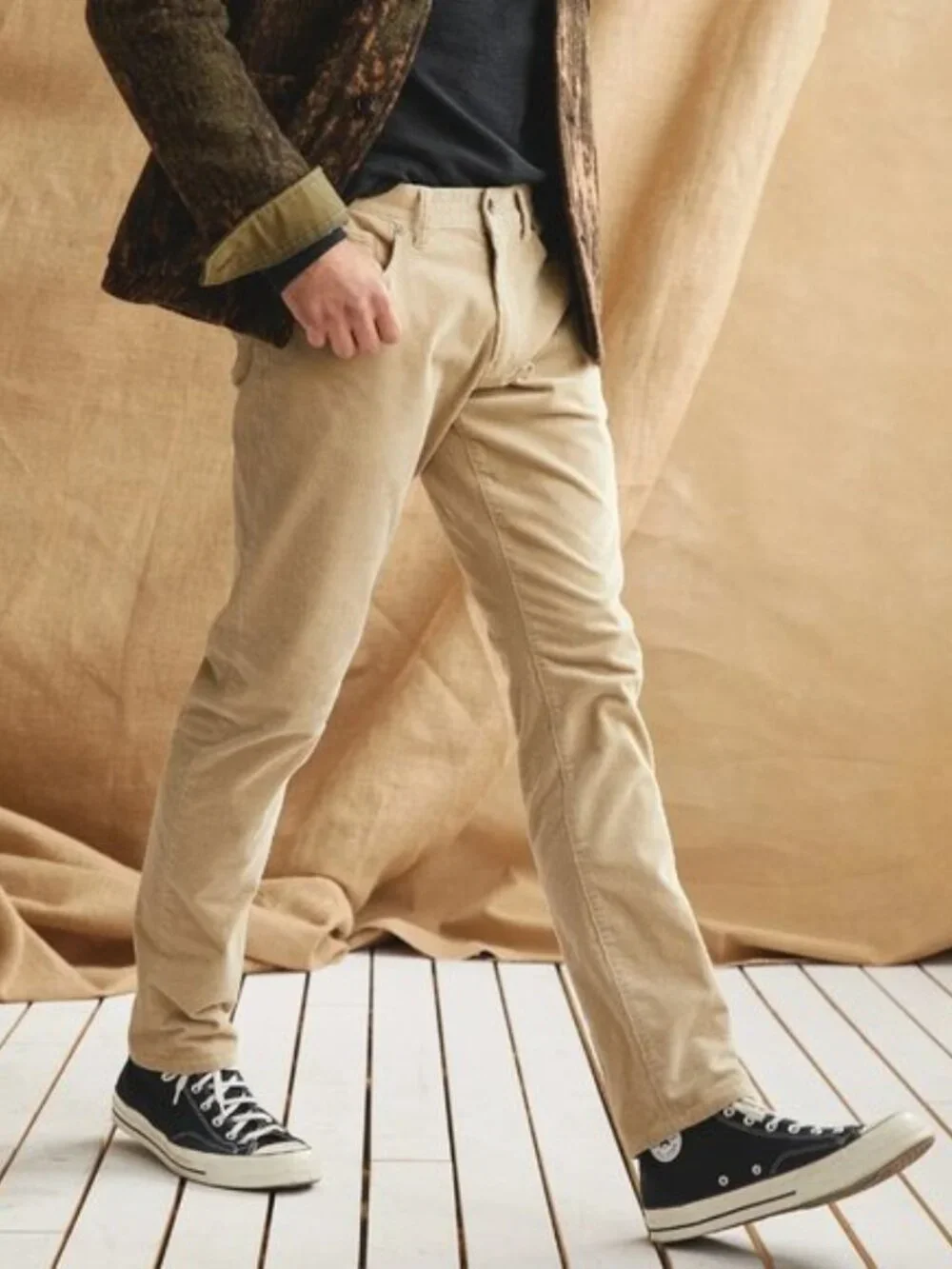 TODD SNYDER 5-Pocket Italian Corduroy Pants